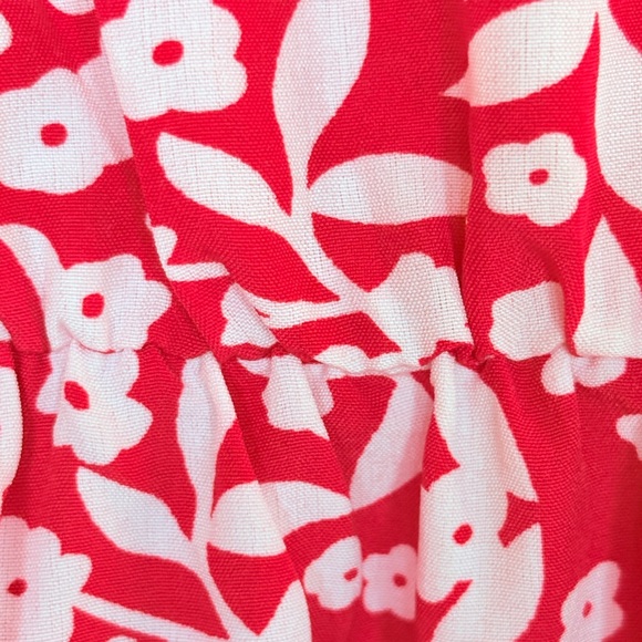 SHEIN Red and White Patterned Dress - Picture 8 of 8